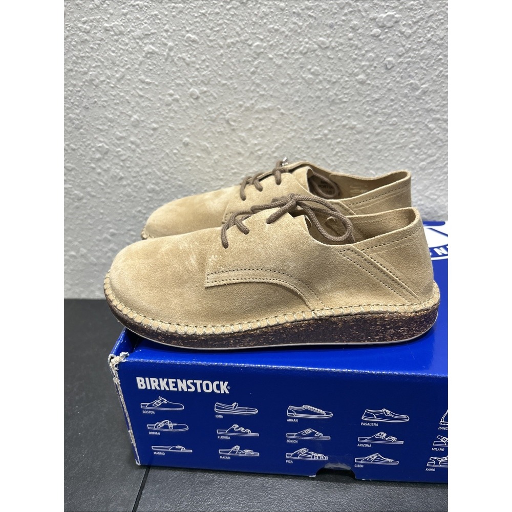 Birkenstock Gary Suede Ginger Tan EU 36 US L 5 Womens